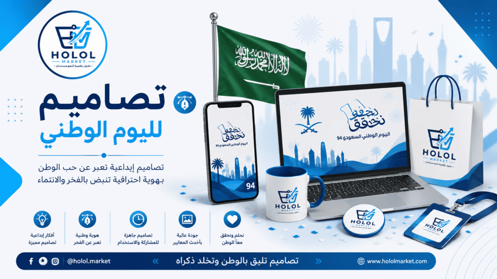 تصاميم لليوم الوطني: من الفكرة إلى التريند